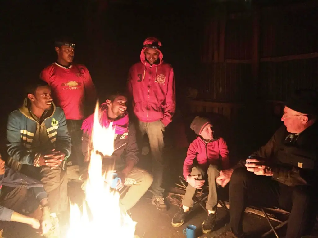 Stories round the fire